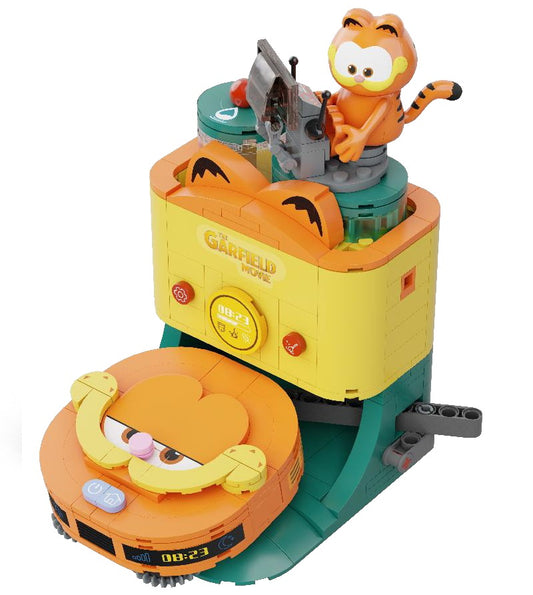 Garfield Pantasy 86823 Fantastic Machines Series Robot Vacuum 16cm