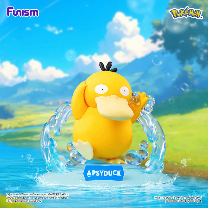 Pokemon Funism Prime Figure Mini Psyduck Psykokwak 10cm