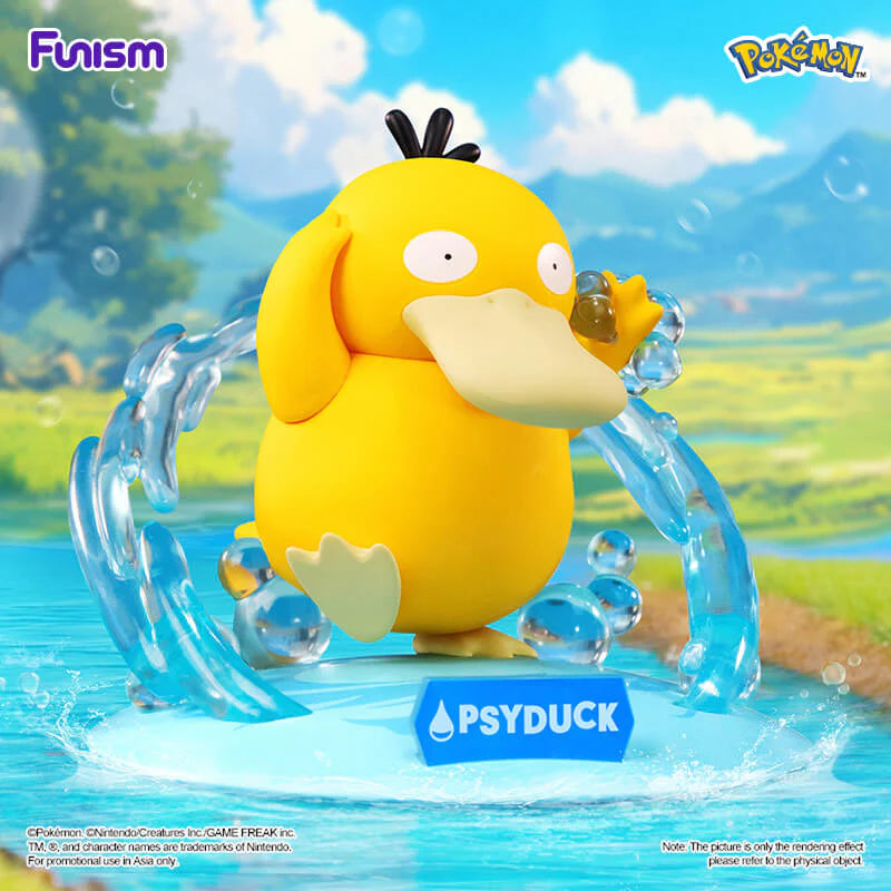 Pokemon Funism Prime Figure Mini Psyduck Psykokwak 10cm