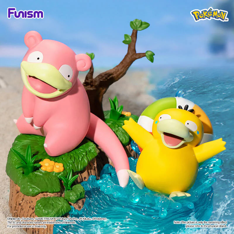 Pokémon Psyduck and Slowpoke - Prime Figure 20 cm