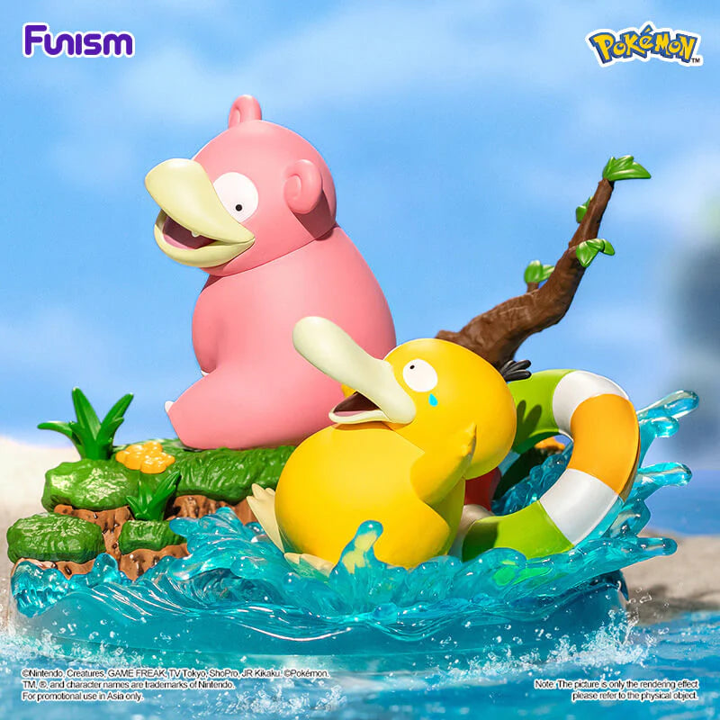 Pokémon Psyduck and Slowpoke - Prime Figure 20 cm