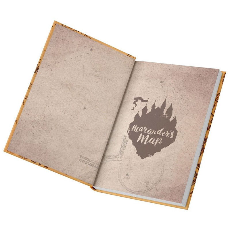 Harry Potter - Light-up Notebook Marauder's Map