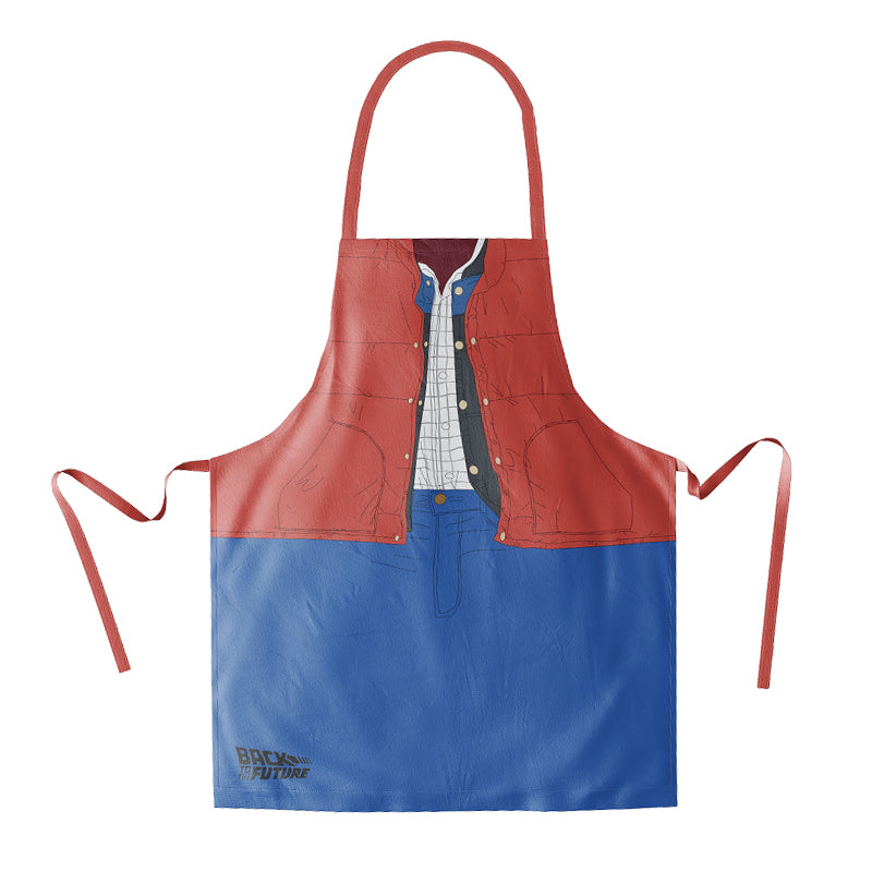 Back to the Future Apron Marty