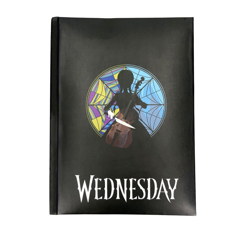 Wednesday Light-Up Notebook - Rose Window