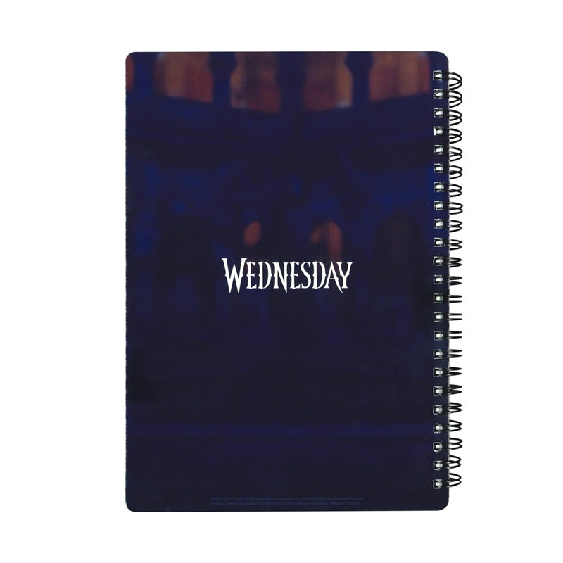 Wednesday Spiral Notebook 3D - Enid