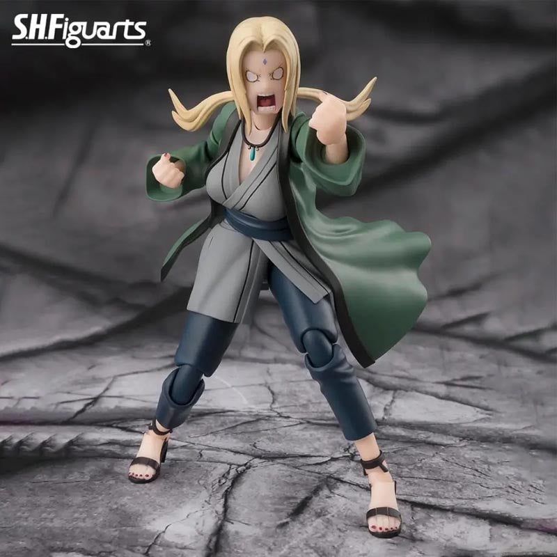 Naruto Shippuden S.H.Figuarts - Tsunade (Legendary Medical Ninja) 14cm