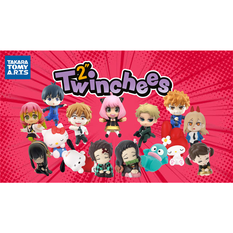 Twinchees Chainsaw Man Chubby Chubby Figures Asst 24pcs