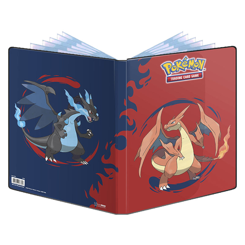 Pokemon Ultra Pro 4-Pocket Portfolio 10 Pages Mega Charizard X and Y