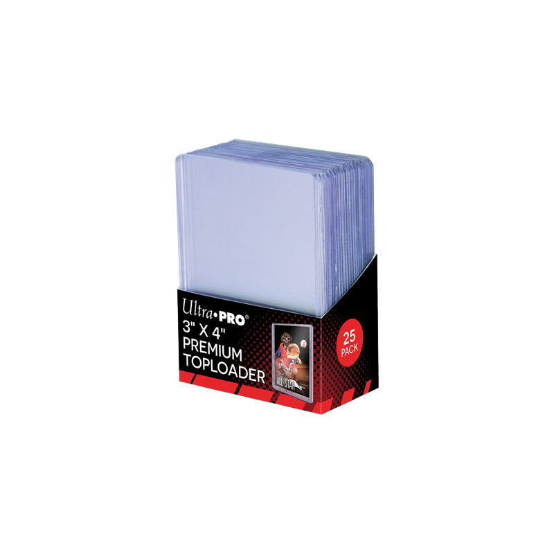 Ultra Pro Toploader Rigid Protection Clear Premium 7.5x10.2cm 25pcs