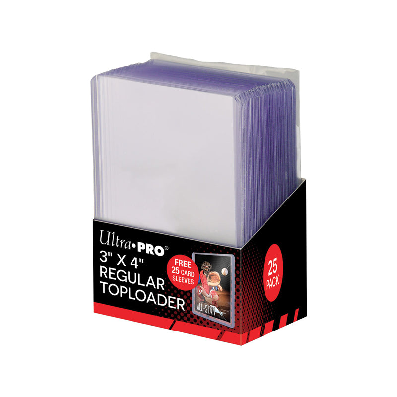 Ultra Pro Toploader with Penny Sleeves 25pcs