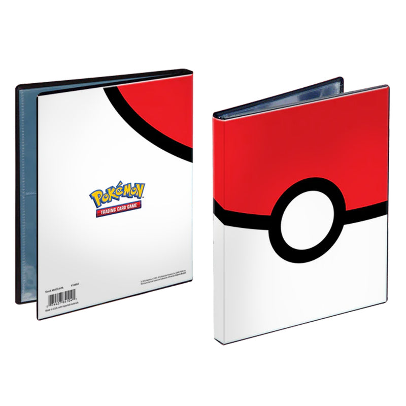 Pokemon Ultra Pro 4-Pocket Portfolio 10 Pages Pokeball