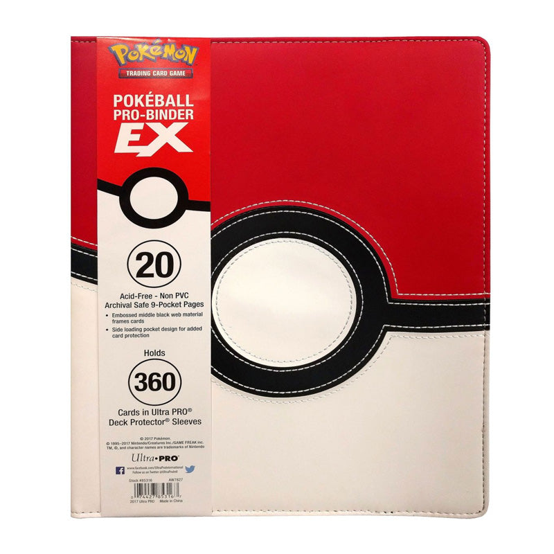 Pokemon Ultra Pro Portfolio Pro Pokeball EX