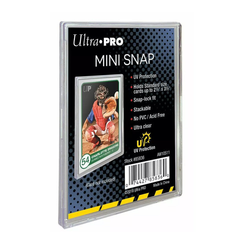 Ultra Pro UV Card Protection Mini Box Snap Card Holder