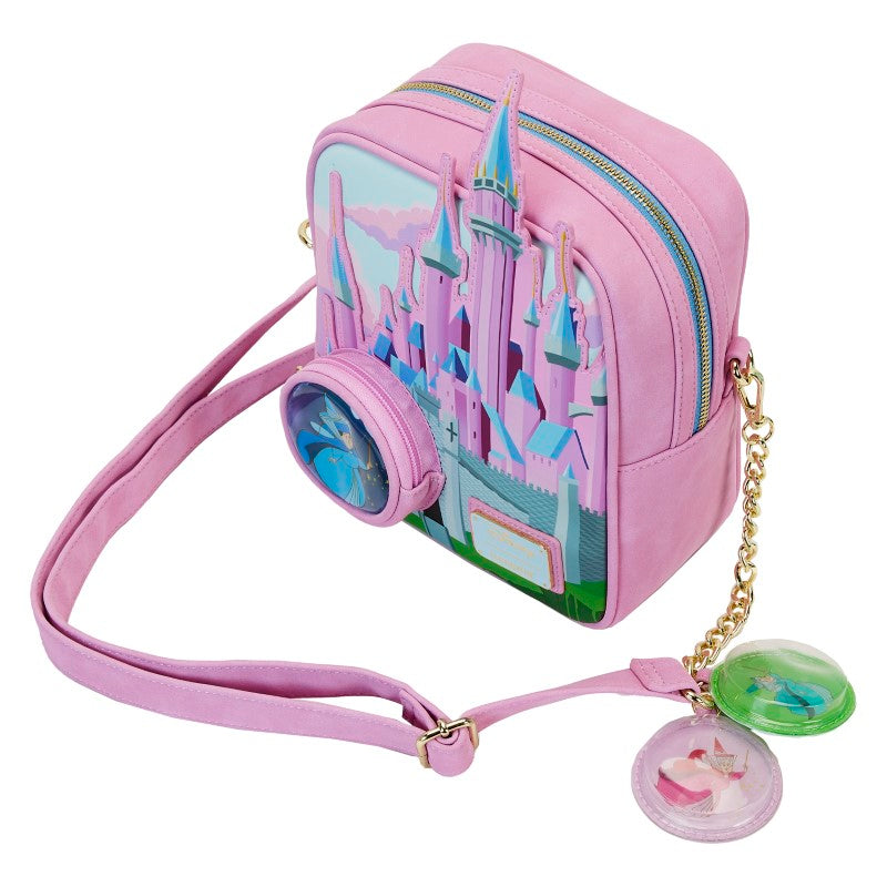 Disney Loungefly Handbag Sleeping Beauty Stained Glass Castle