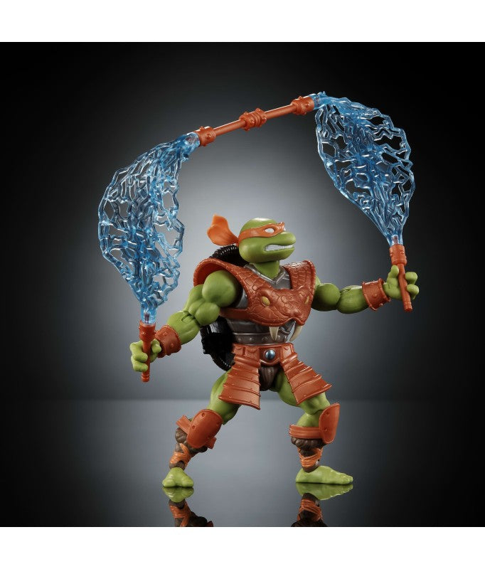 Origins Figurine - MOTU X TMNT - Turtles of Grayskull - Michelangelo