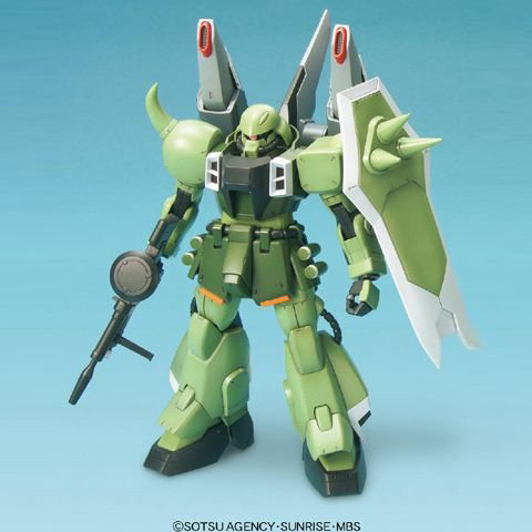 1/100 Zaku Warrior + Blaze & Gunner