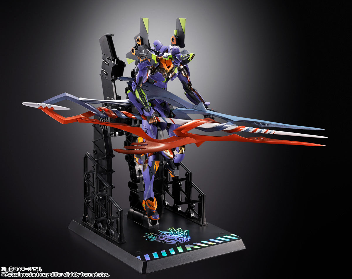 Metal Build Evangelion Unit 01 30th with the Spear of Gaius