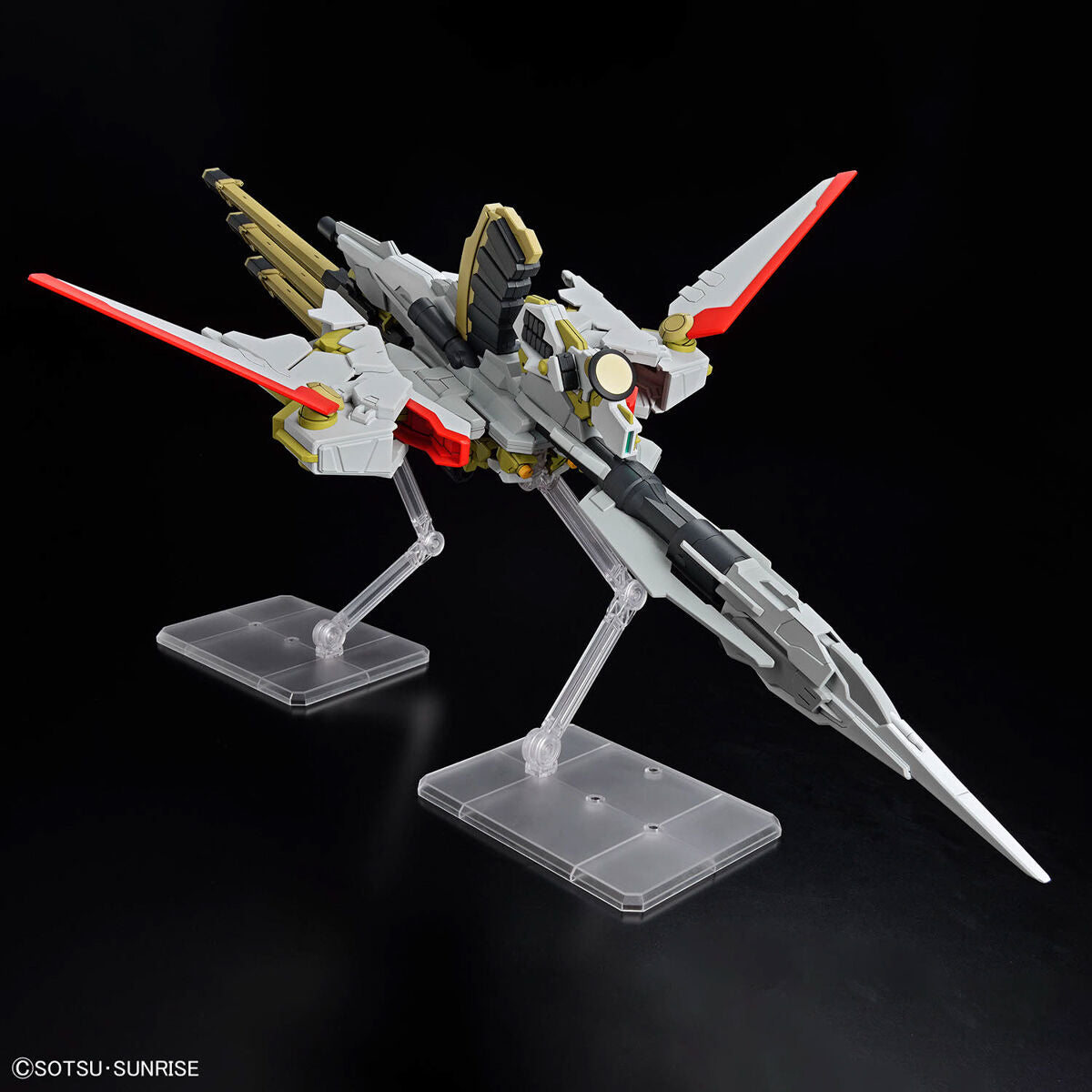1/144 HG Destiny Gundam Spec II & Zeus Sillouette