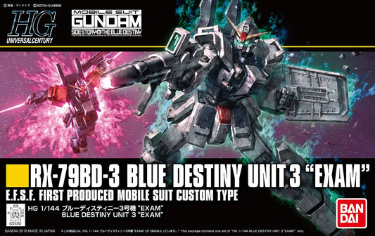 1/144 HGUC Blue Destiny Unit 3 "EXAM"