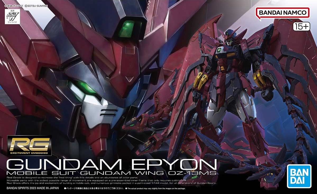 1/144 RG Gundam Epyon (Mobile Suit Gundam Wing)