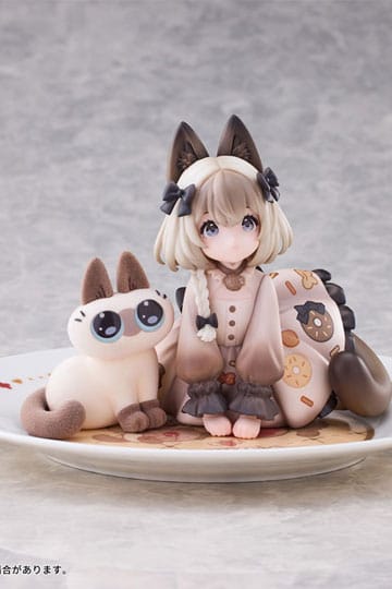 DLC Series Tea Time Cats x Siamese Cat Azuki-san Friendship Collaboration Limited Set