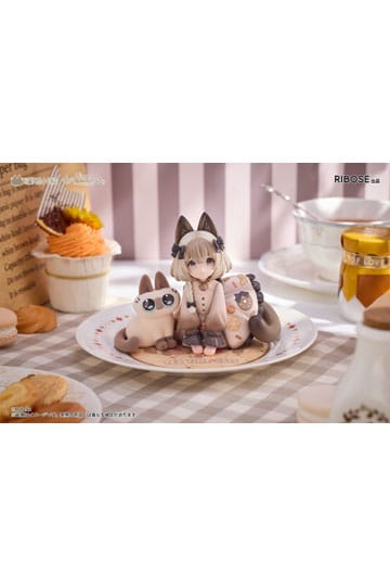 DLC Series Tea Time Cats x Siamese Cat Azuki-san Friendship Collaboration Limited Set