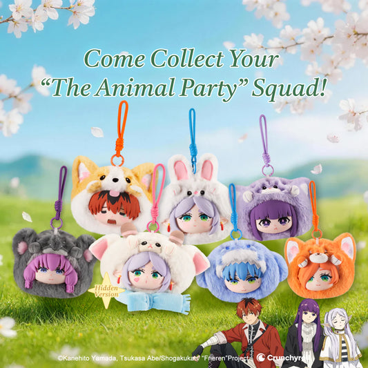 Frieren Puremind The Animal Party Vinyl Plush Blind Box : 1 Blind Box