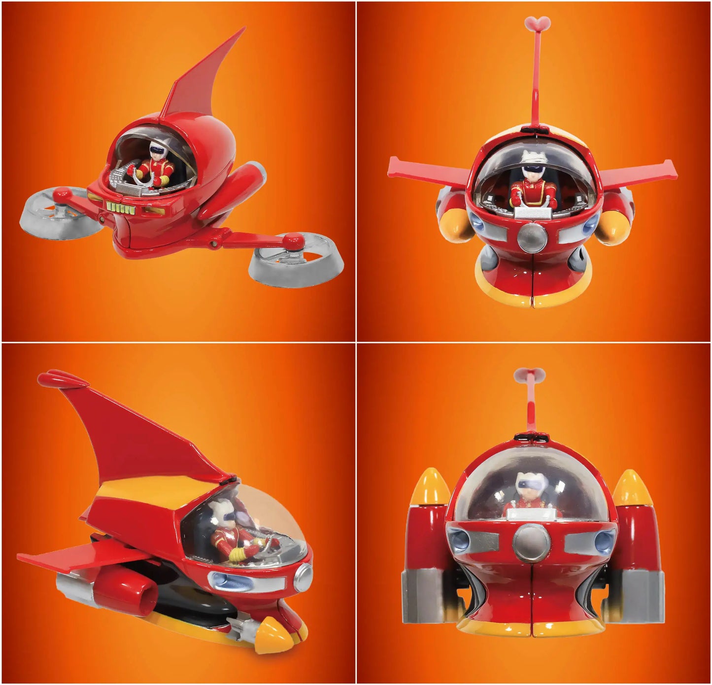 Metal Action Hover & Jet Pilder Set