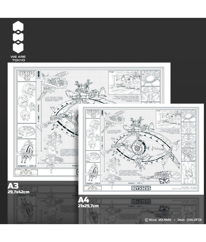 Poster - Ulysse 31 - Odysseus A4 format