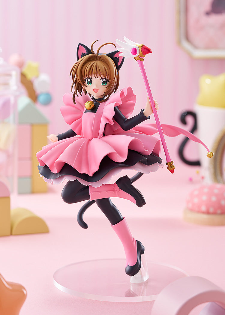 POP UP PARADE Sakura Kinomoto: Black Cat Costume Ver. L Size (Card Captor Sakura)