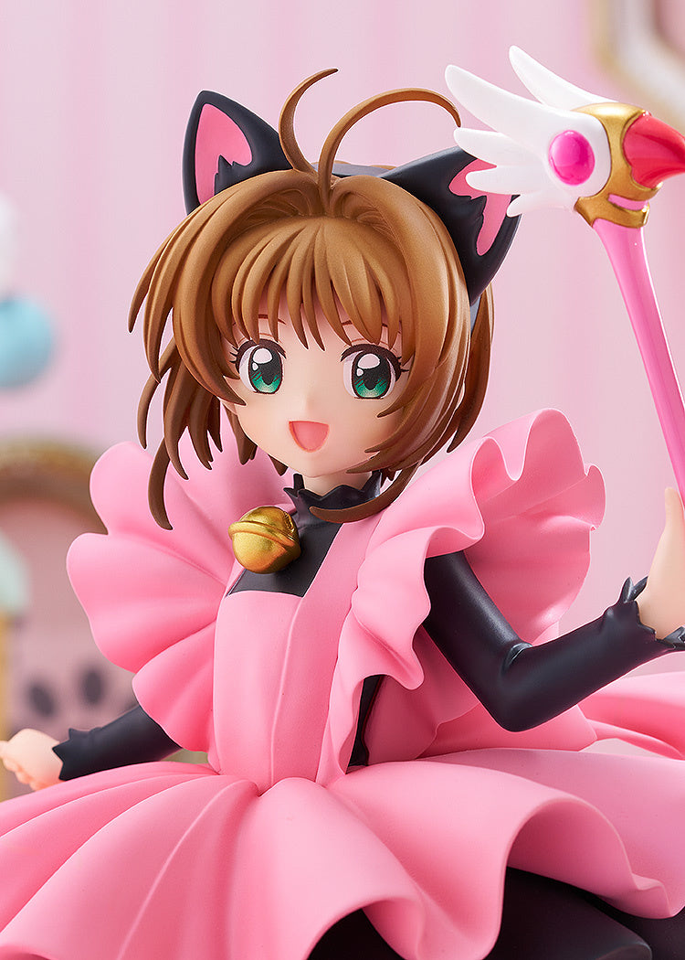 POP UP PARADE Sakura Kinomoto: Black Cat Costume Ver. L Size (Card Captor Sakura)