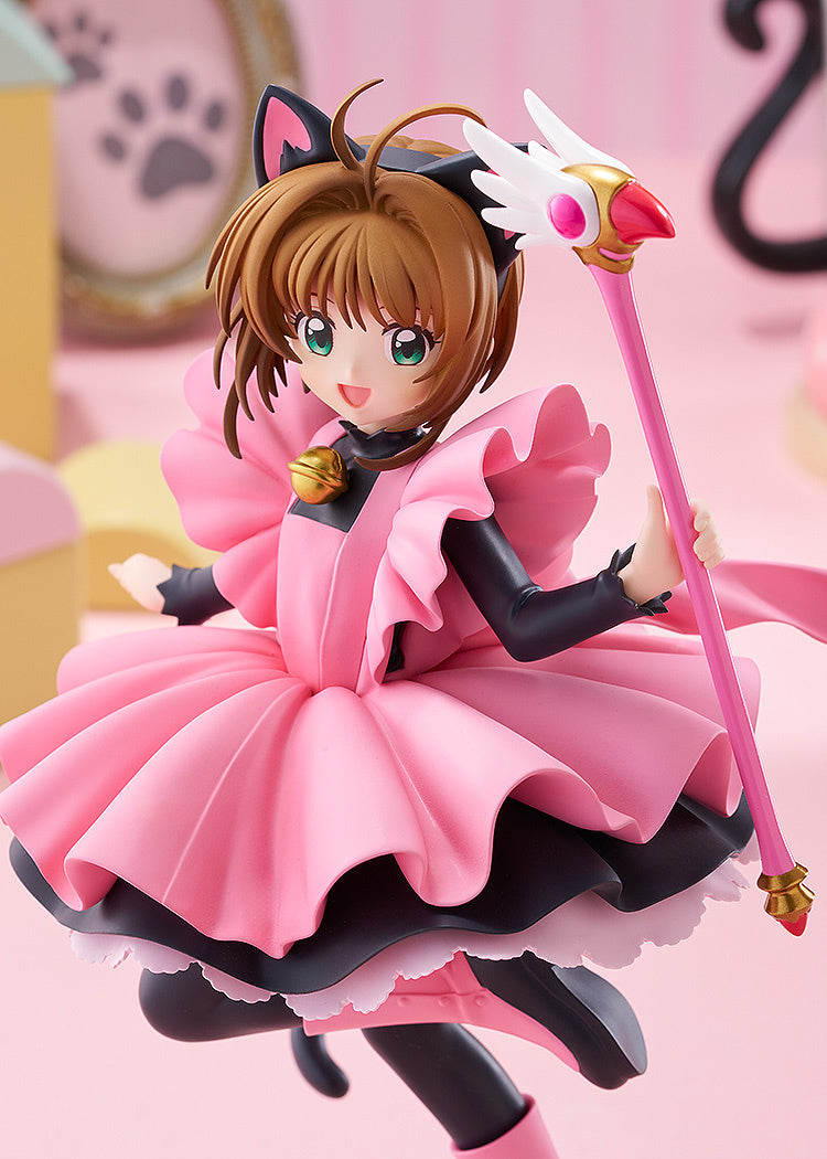 POP UP PARADE Sakura Kinomoto: Black Cat Costume Ver. L Size (Card Captor Sakura)