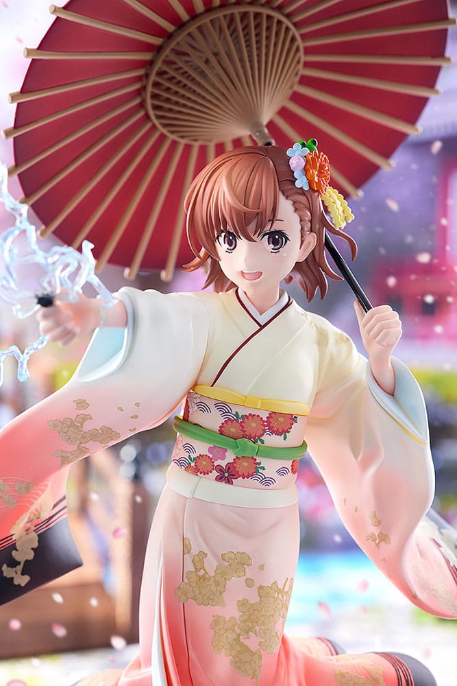 1/7 A Certain Scientific Railgun T: Mikoto Misaka Furisode Kimono ver.