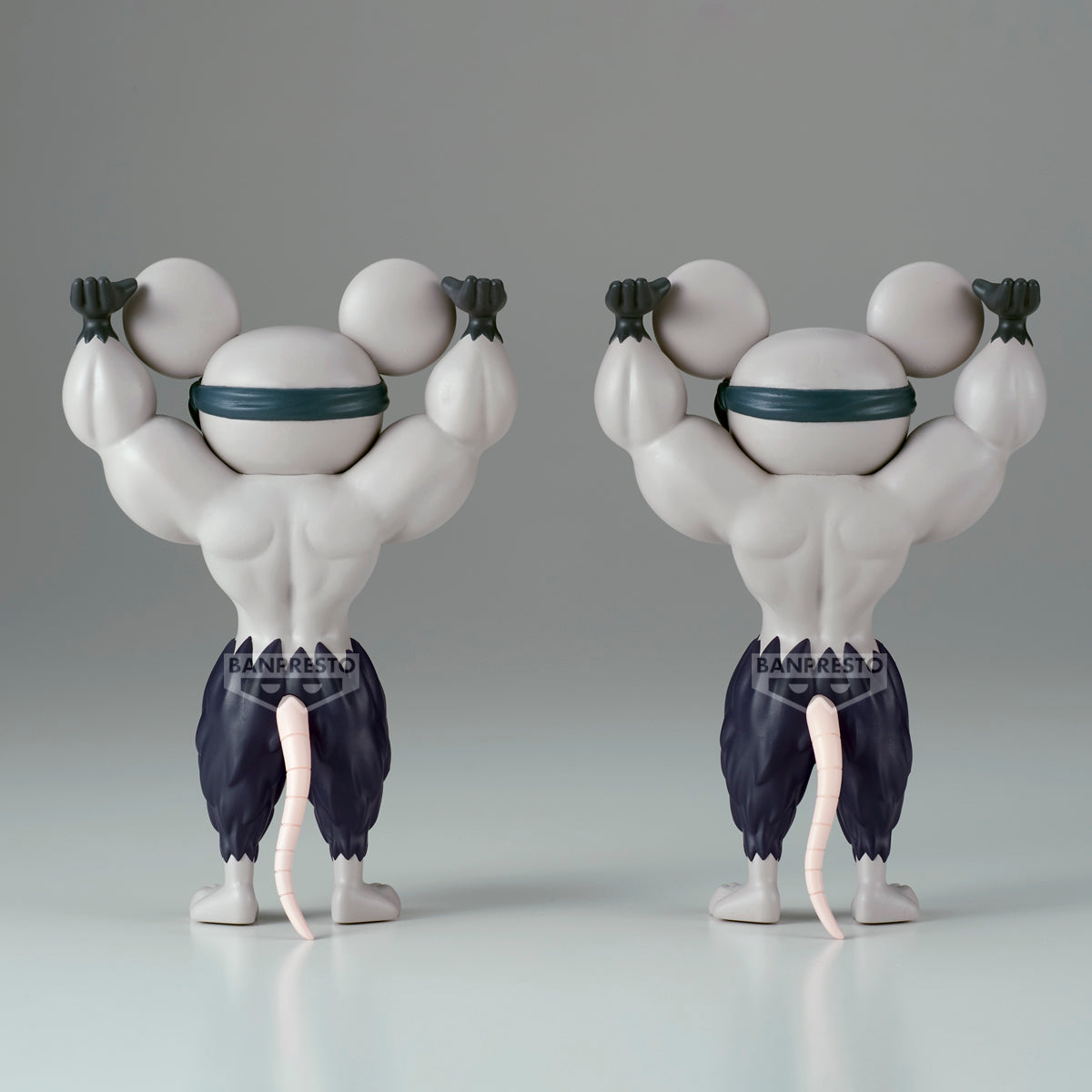 Demon Slayer Flocked Muscular Mice 9cm W127