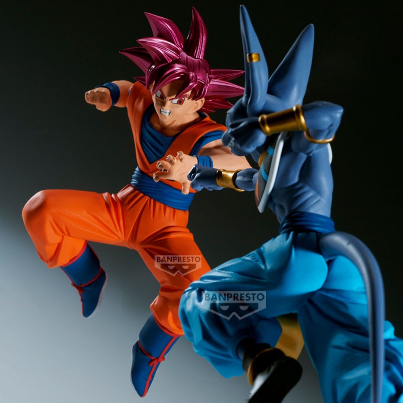 Dragon Ball Super Match Makers - Super Saiyan God Son Goku 12cm W128