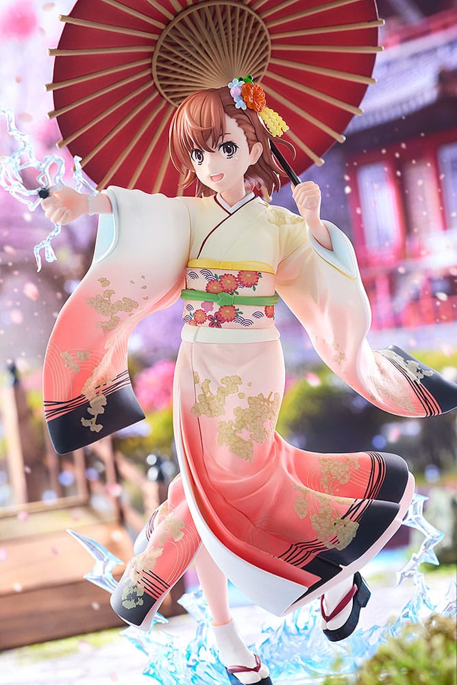 1/7 A Certain Scientific Railgun T: Mikoto Misaka Furisode Kimono ver.