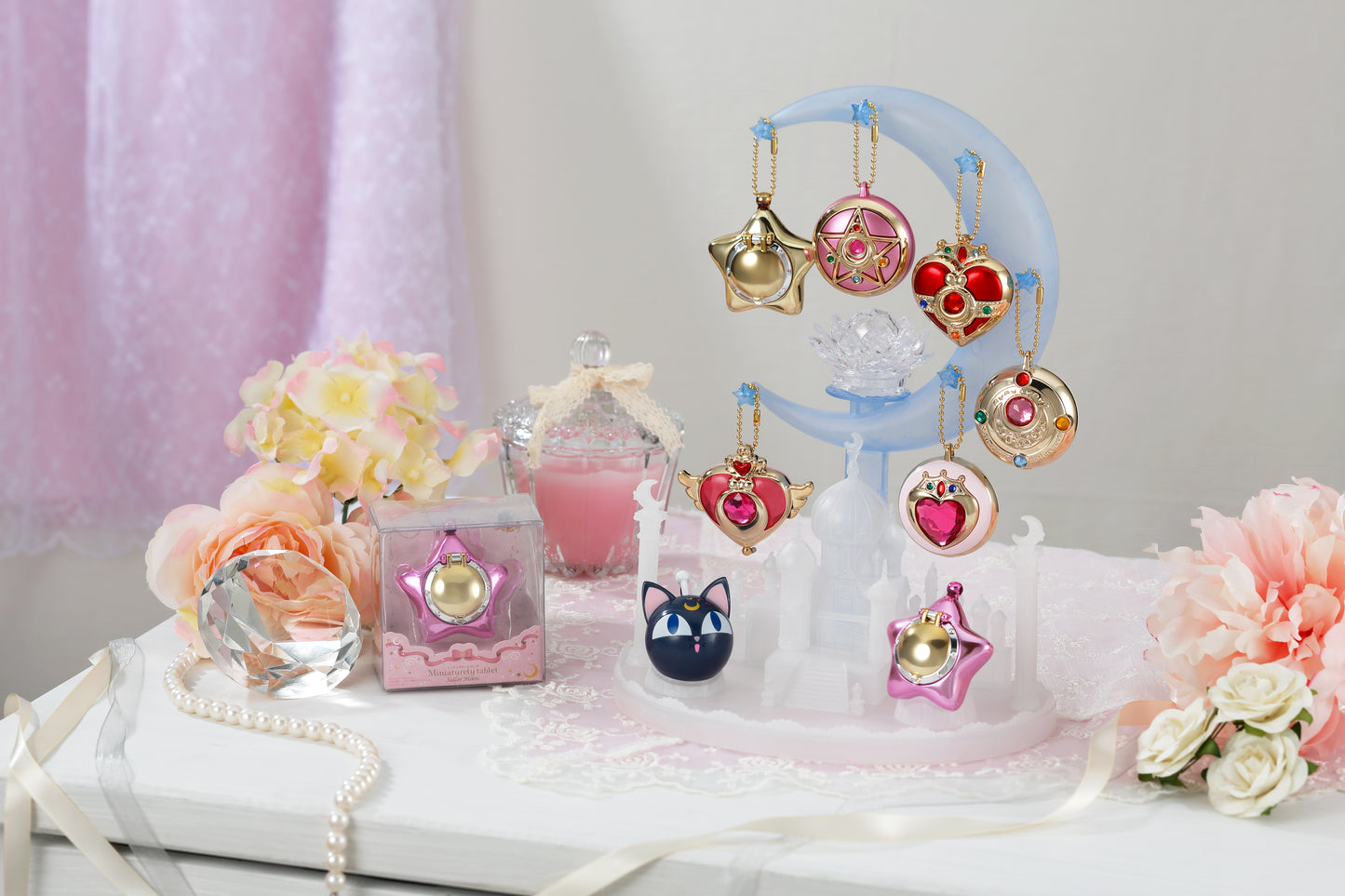 Miniaturely Tablet Moon Castle Accessory Stand