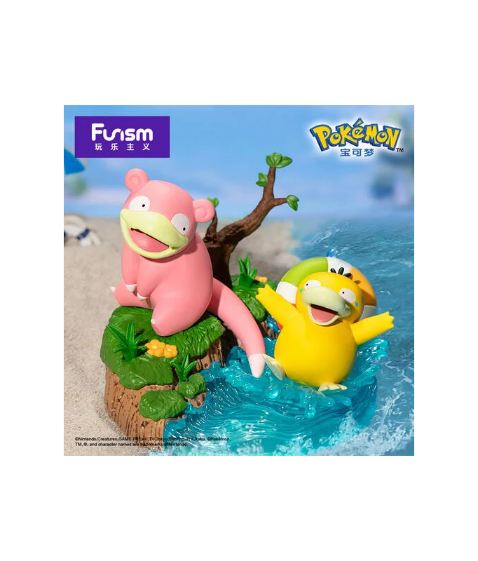 Funism Pokemon - Slowpoke and Psyduck Prime Figure