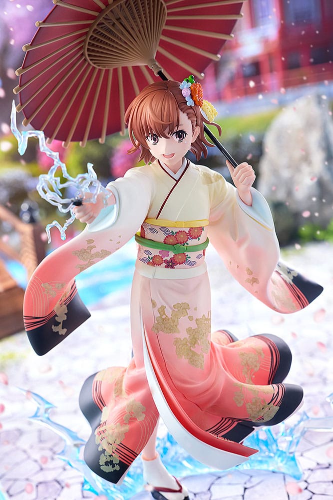1/7 A Certain Scientific Railgun T: Mikoto Misaka Furisode Kimono ver.
