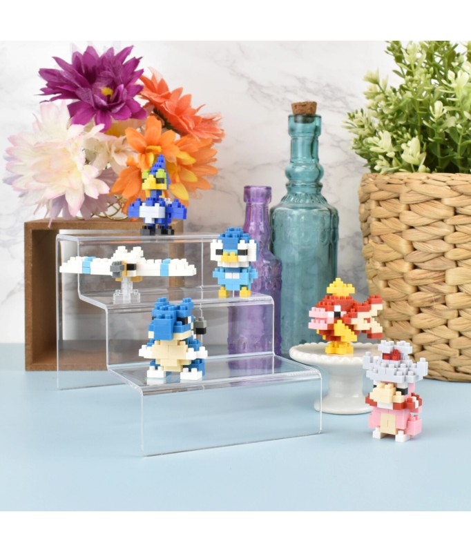Kawada NBMC_16 Nanoblock Mini Pokemon Water Type. 1 blind box