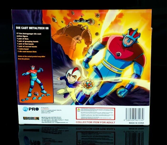 HL PRO METALTECH 08 ASTROGANGA ASTROGANGER DIE CAST ACTION FIGURE