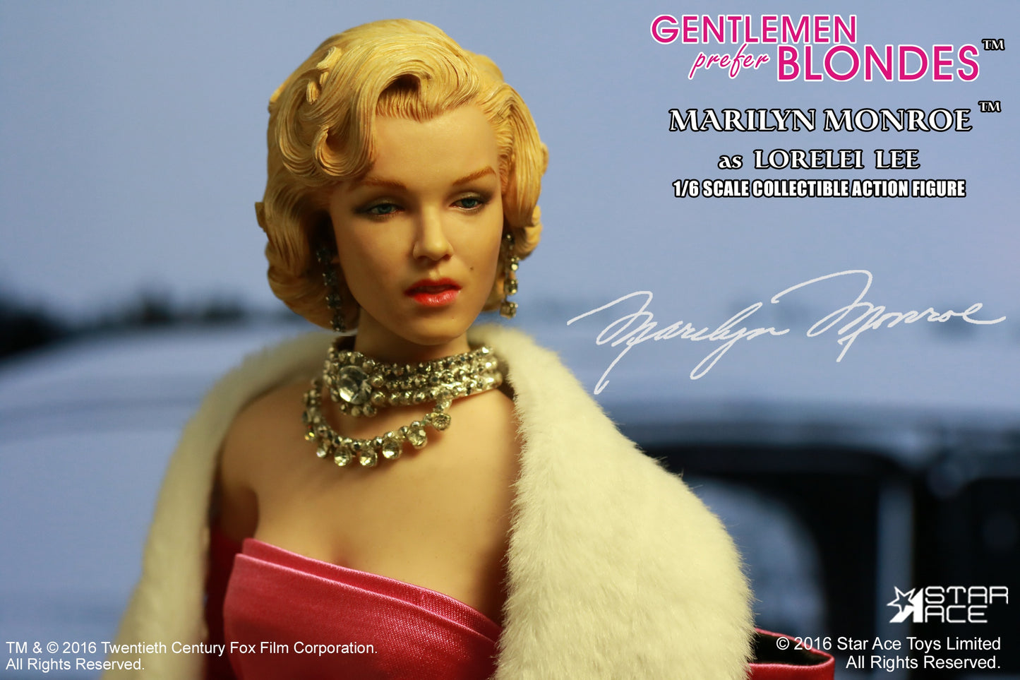 1/6 Marilyn Monroe "Lorelei Lee" Pink Dress ver.