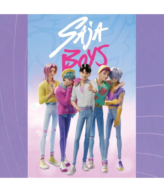 Poster - Rolled and shrink-wrapped - KPop Demon Hunters - Saja Boys
