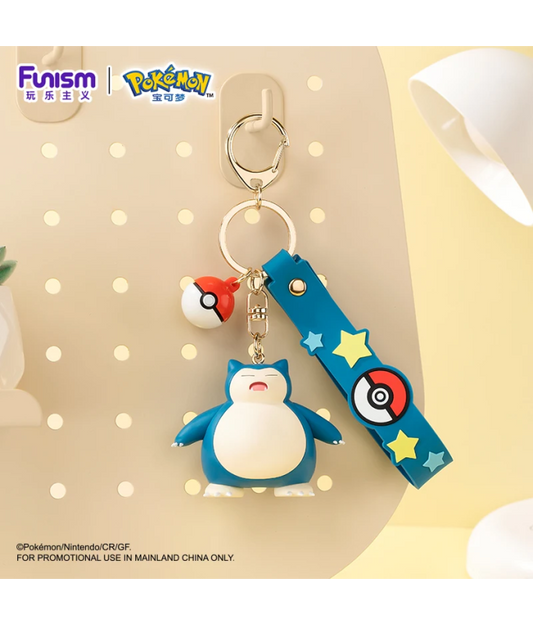 Pokemon Funism Keychain Snorlax