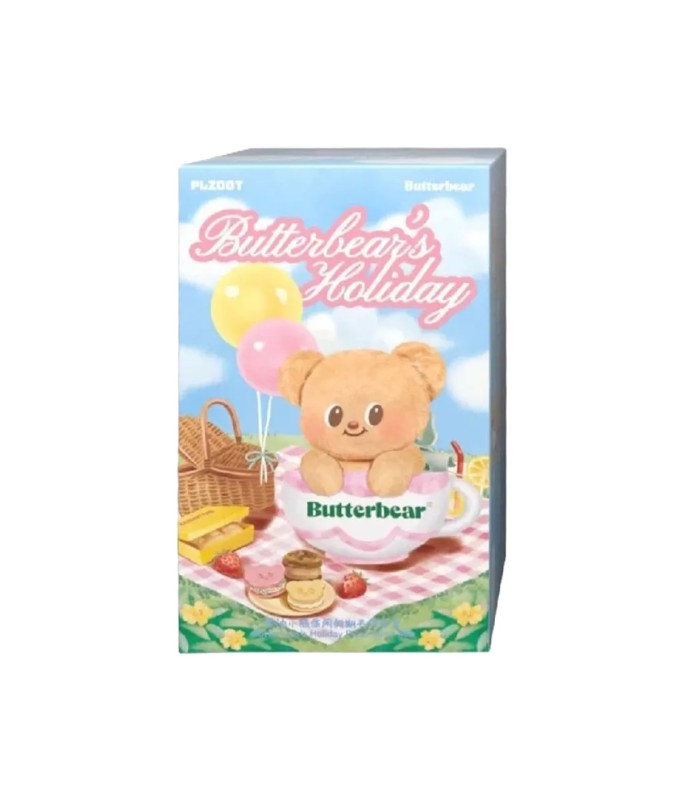 Butterbear - Party - DISPLAY OF 6 SOFT TOYS 15CM - MYSTERY BOX