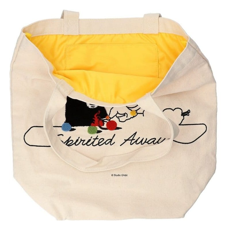 Spirited Away Tote Bag Embroidery Canvas No Face knitting