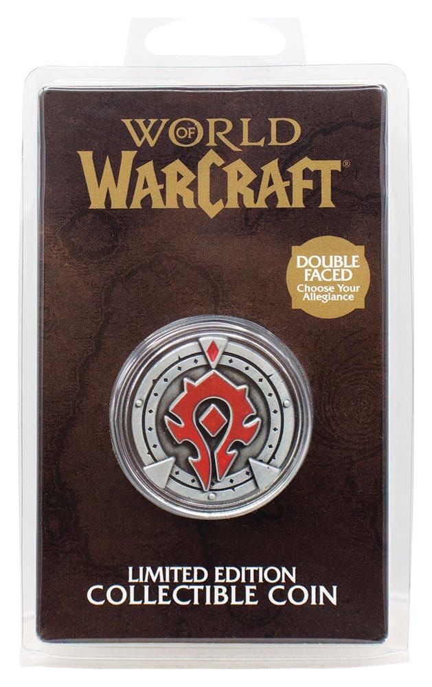 World of Warcraft Collectable Coin Faction Limited Edition