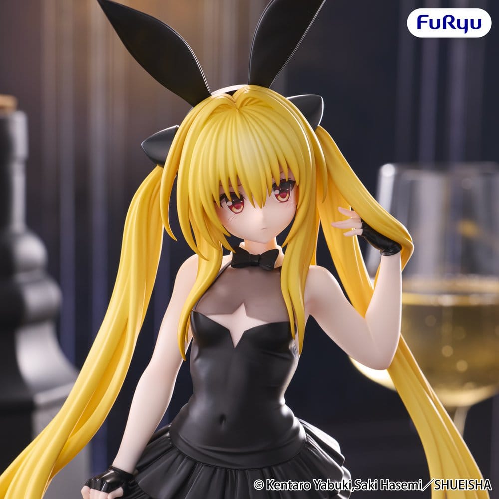 To Love Ru Darkness BiCute Bunnies PVC Figure Konjiki no Yami 26 cm