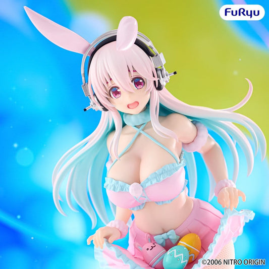 Super Sonico BiCute Bunnies PVC Figure Pastel Easter Ver. 29 cm