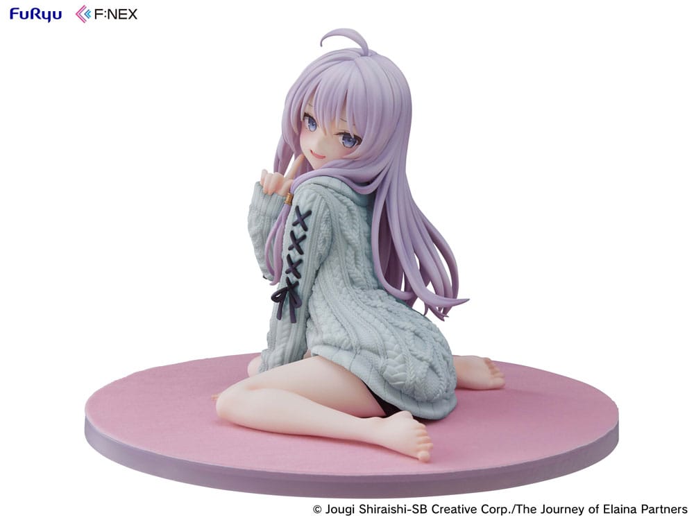 1/7 Wandering Witch: The Journey of Elaina: Elaina knit ver. Repaint BLUE
